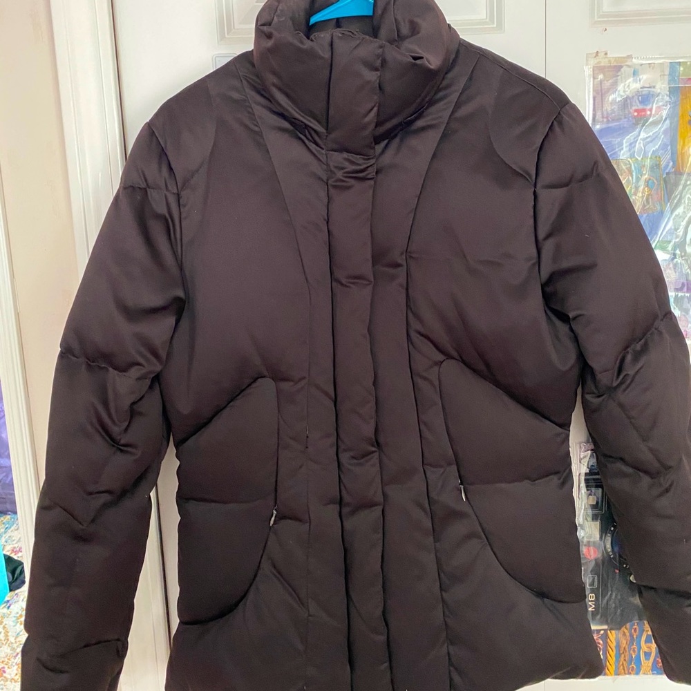 Calvin Klein brown puffer jacket
